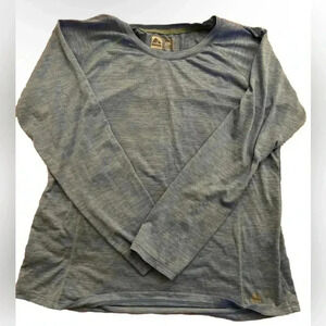 Women's Reebok Blue Long Sleeve Shirt Size Extra Large